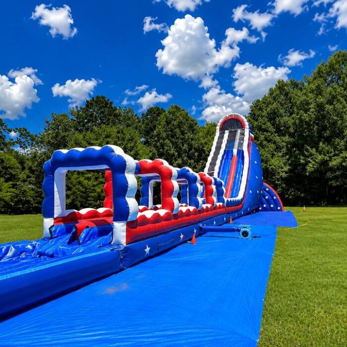 40FT Inflatable Patriot Water Slide